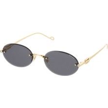 Osse Elif Optik OS3831 C3 58 Ekartman Oval Çerçevesiz Kadın Güneş Gözlüğü - UV400