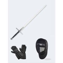 Gümrük Bey Hema Başlangıç Seti – Apprentice Pack, Sentetik Longsword + Maske + Kevlar Eldiven