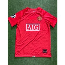 BARBITOS Manchester/united Moskova 2008 Sezonu Cristiano Ronaldo Kısa Kol Forması