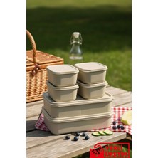 Gugga Mondo - 6'lı 12 Parça Saklama Kabı Organizer Set