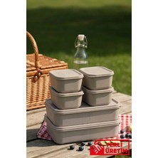 Gugga Mondo - 6'lı 12 Parça Saklama Kabı Organizer Set