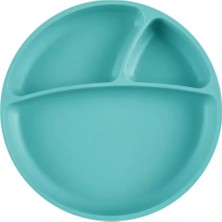 Vera Vtc Porsiyon Vakum Tabanlı Silikon Tabak Aqua Green 965874