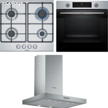 Bosch Inox Ankastre Set