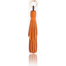 ByTooche Tassel Hakiki Deri El Yapımı Püskül Anahtarlık & Çanta Charmı, Charm