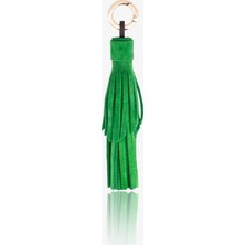 ByTooche Tassel Hakiki Deri El Yapımı Püskül Anahtarlık & Çanta Charmı, Charm