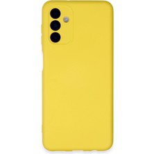 Magicool Samsung Galaxy A24 4g Kılıf Nano Içi Kadife Silikon - Sarı