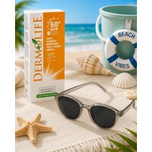 Pulsar Saydam Kemik Bebek Güneş Gözlüğü + Dermolife Leke Karşıtı 50SPF Güneş Kremi,Size Özel Hazırlanmış Sarmed Kesesiyle Birlikte