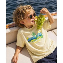 Baby Lory Kids Store Beach Yazılı Erkek Çocuk T-Shirt