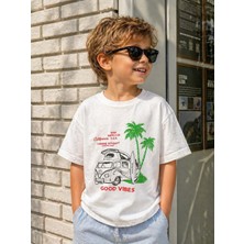 Baby Lory Kids Store Erkek Çocuk Araba Detaylı T-Shirt