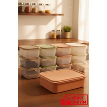 Gugga Senna - 13'lü Saklama Kabı Kahvaltılık Çerezlik Organizer Set