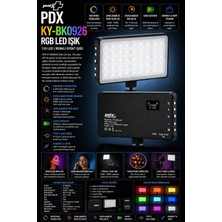Pdx KY-BK0926 Rgb LED Işık | 135 LED | Renkli Efekt Işığı