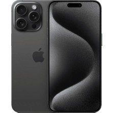 Apple Yenilenmiş iPhone 15 Pro 128 GB - Siyah Titanyum - A Kalite