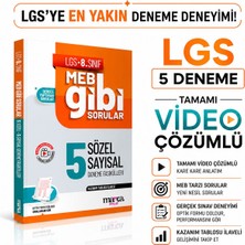 Marka Yayınları 2026 Lgs Meb Gibi Sorular 5 Deneme Tamamı Video Çözümlü