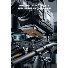 Pdx 701 Tripod Plate | Hızlı Bağlantı Plakası | Tripod Uyumlu