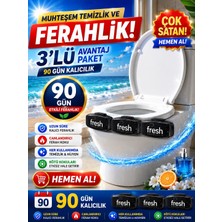 Fresh Products 🚽 Fresh Clip 2.5 Bodrum Nights Tuvalet Klozet Koku Giderici – 3'lü Set