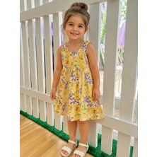 Lolipop Kids Store Kız Çocuk Çiçekli Elbise