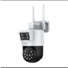 Inox 3+3mp X102 3.6mm Dual Lens Speed Dome Wıfı Kamera
