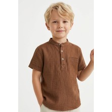 Baby Lory Kids Store Ham Keten Premium Gömlek