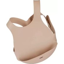 Gray Line Gry  silikon Mama Önlüğü Bubble Beige Nel1