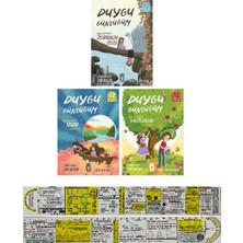 Timaş Çocuk Duygu Günlüğüm 3-4-5. Kitaplar Set Oya Doğan / Zorbalık - Sabır - Mutluluk + Özel Cetvel
