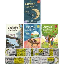 Timaş Çocuk Duygu Günlüğüm 2-3-4-5. Kitaplar Set Oya Doğan / Öfke - Zorbalık - Sabır - Mutluluk + Özel Cetvel