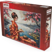 Nova Puzzle 1000 Parça Geyşa Puzzle - 41213