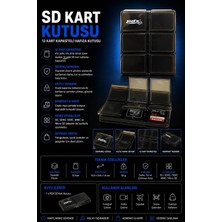 Pdx Sd Kart Kutusu | 12 Kart Kapasiteli Hafıza Kutusu