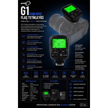 Pdx Kablosuz Flaş Tetikleyici G1 | Canon Uyumlu | Wireless