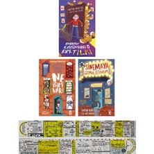 Timaş Çocuk Haktan Kaan Içel 3 Kitap Set / Babamın Kafasındaki Kırk Tilki + Annemin Kafasının Içinde Ne Işim Var + Sinemaya Gitmek Istiyorum 3 Kitap Set + Özel Cetvel