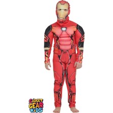 Kostümix Ironman Çocuk Kostümü - Süper Kahraman Kostümü, Halloween ve Parti Kostümü