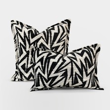 Lidoma Home "edge & Line" Dekoratif Kırlent Kılıfı Seti