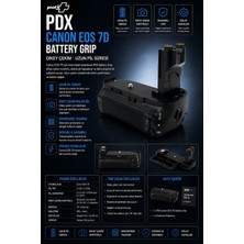 Pdx Canon Eos 7d Battery Grip | Dikey Çekim | Uzun Pil Süresi