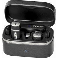 Pdx Kablosuz Yaka Mikrofonu S9 | Çiftli Sistem | Type-C ve Lightning