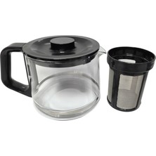 Arzum AR3141 Teablend Çay Makinesi Için Cam Demlik ve Süzgeç