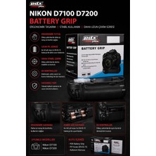 Pdx Nikon D7100 D7200 Battery Grip | Ergonomik | Stabil Kullanım