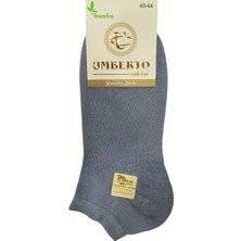 Umberto Calvini Umberto 12 Adet Erkek Doğal Bambu Patik Çorap -307