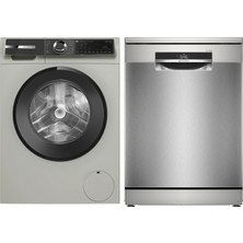 Bosch 2'li Beyaz Eşya Seti WGK252ZXTR-SMS6EKI63T /çamaşır Makinesi-Bulaşık Makinesi