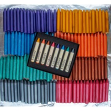 Colorz Profesyonel 8’li Yağlı Pastel Seti (Metalik Renkler)