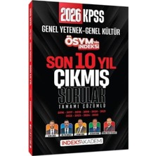 İndeks Akademi 2026 KPSS Genel Yetenek Genel Kültür Son 10 Yıl Çıkmış Sorular Mesleki Hazırlık
