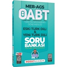 2026 Meb Ags Öabt Türk Dili ve Edebiyatı Eski Türk Dili ve Yeni Türk Dili Soru Bankası Indeks
