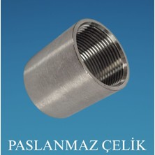 Kazey Teknik Manşon 304 Paslanmaz  1 Inch (5 ADET)