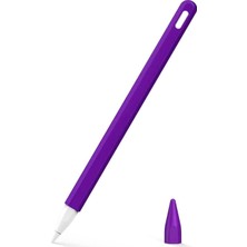 Forzacase Apple Pencil (2. Nesil) ile Uyumlu Manyetik Şarj Destekli Ince Ergonomik Kaymaz Koruyucu Kalem Kılıf - FC1232