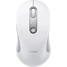 BASEUSONLINE Baseus Creator Bluetooth 5.3 Kablosuz Mouse - Sessiz Tıklama & Tek Tuş Masaüstü Dönüş (Beyaz)