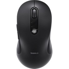 BASEUSONLINE Baseus Creator Bluetooth 5.3 Kablosuz Mouse - Sessiz Tıklama & Tek Tuş Masaüstü Dönüş (Beyaz)