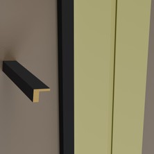 Bella Wall L Kapama Çitası Koyu Saten - Wall Kap-L 14 (1 Adet)