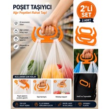 SS Trend Store     Ergonomik Poşet Taşıyıcı 2’li Set Ağır Yük Taşıma Aparatı