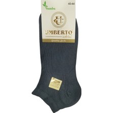 Umberto Calvini Umberto 6 Adet Erkek Doğal Bambu Patik Çorap - 307