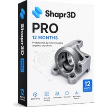 SHAPR3D - 1 Yıl SHAPR3D Pro Aboneliği (Kendi Hesabınıza Aktivasyon)