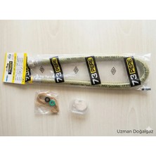Ocak Fırın Doğalgaz Bağlantı Fleksi Extra Korumalı Hortum 0.50 cm