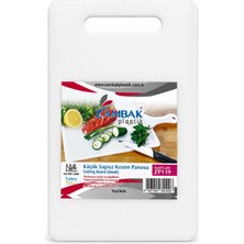 Zambak Plastik Küçük Kesim Panosu Beyaz